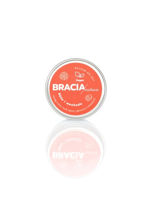Naturalny balsam do ust Róża i Awokado 15 ml
