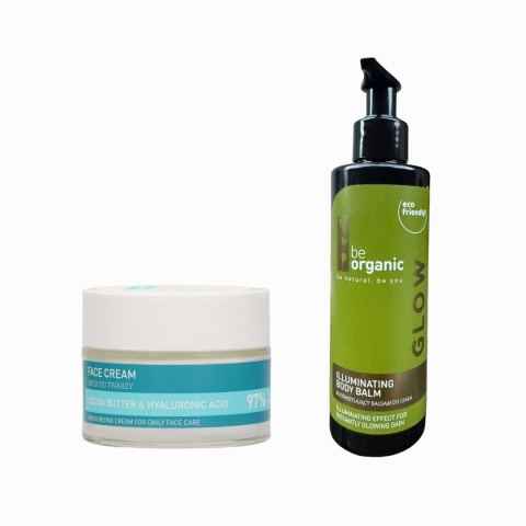 Naturalny Glow – krem do twarzy + balsam rozświetlający