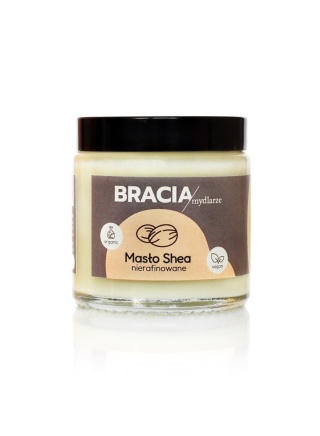Nierafinowane masło shea 100% do ciała, ust i włosów 120 ml