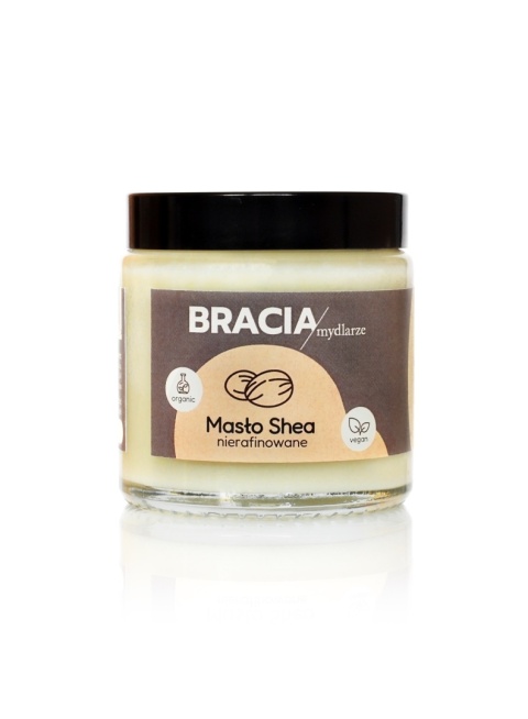Nierafinowane masło shea 100% do ciała, ust i włosów 120 ml