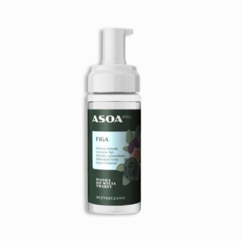 Pianka Oczyszczająca Figa ASOA 150 ml – Delikatne Oczyszczanie i Nawilżenie Twarzy