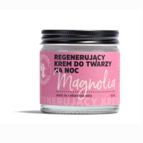 Rgenerujący krem do twarzy na noc – MAGNOLIA