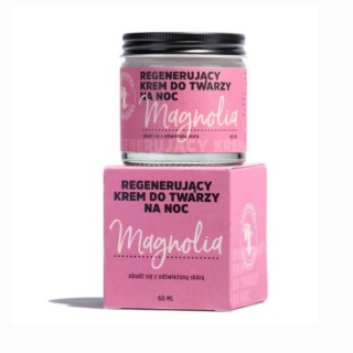 Rgenerujący krem do twarzy na noc – MAGNOLIA