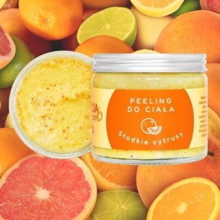 Słodkie Cytrusy – peeling cukrowy do ciała 250 g