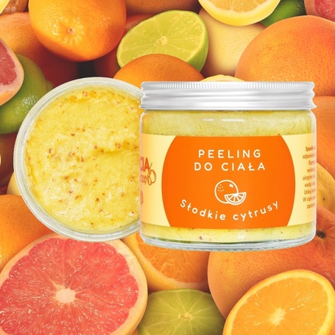 Słodkie Cytrusy – peeling cukrowy do ciała 250 g