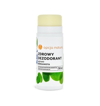 Zdrowy Dezodorant w Sztyfcie Bergamotka & Lawenda 50 ml – Opcja Natura