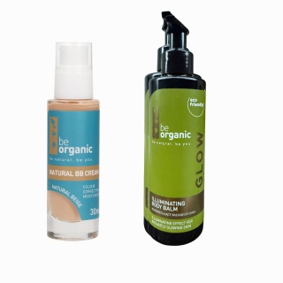 Zestaw NATURAL GLOW (krem BB Natural Beige & Balsam Rozświetlający)