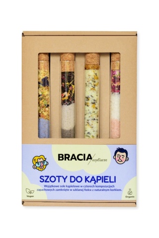 Zestaw szotów do kąpieli 4 x 70 ml na prezent NO.2
